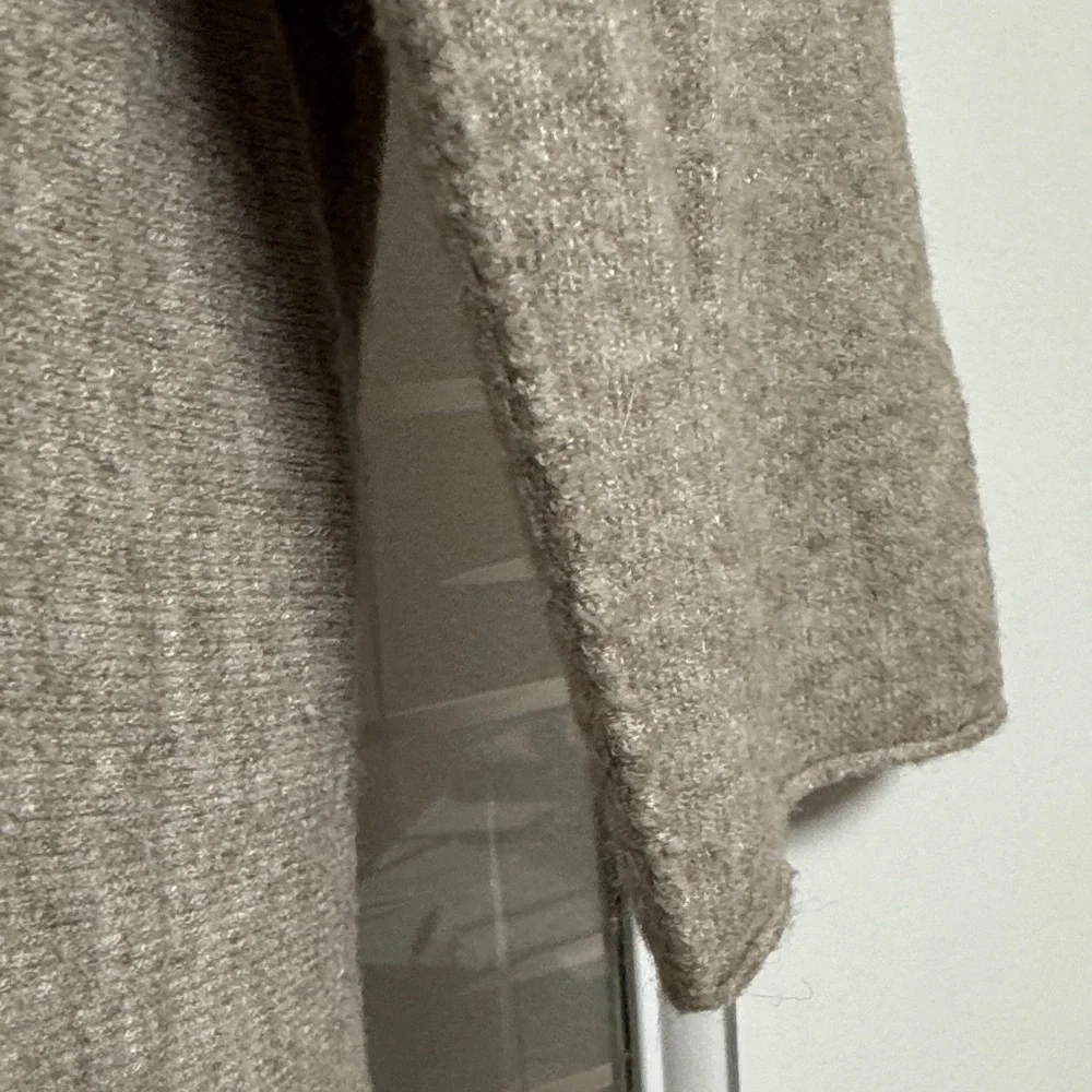 Star Embellished Beige Sweater